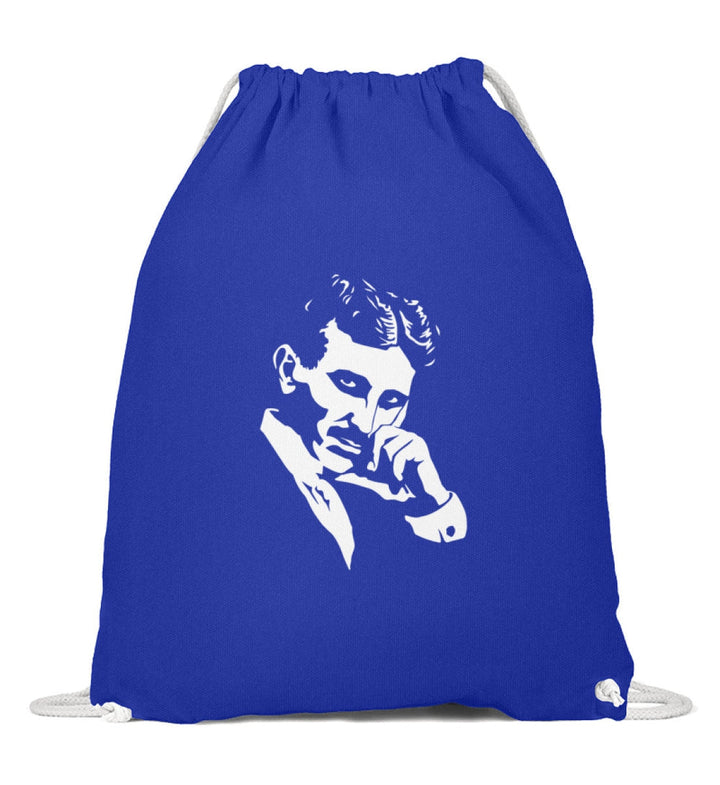 DEZENTE REBELLEN TURNBEUTEL • TESLA PORTRAIT-HARLEKINSHOP