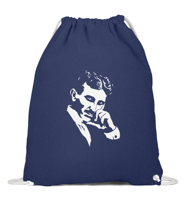 DEZENTE REBELLEN TURNBEUTEL • TESLA PORTRAIT-HARLEKINSHOP