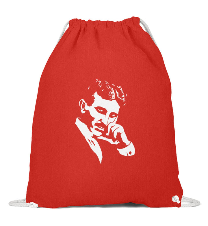 DEZENTE REBELLEN TURNBEUTEL • TESLA PORTRAIT-HARLEKINSHOP