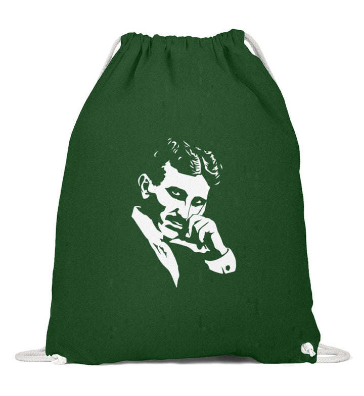 DEZENTE REBELLEN TURNBEUTEL • TESLA PORTRAIT-HARLEKINSHOP