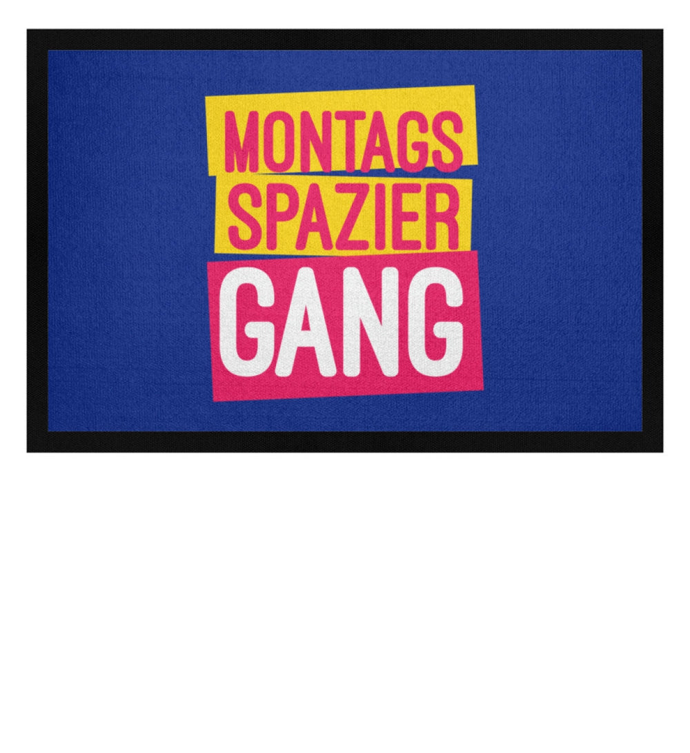 DIE MÖHRE: GRÜNZEUG FUSSMATTE • MONTAGSSPAZIER-GANG-HARLEKINSHOP