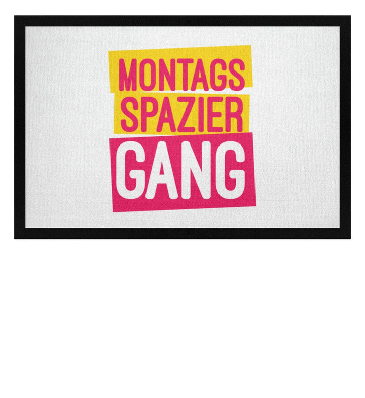 DIE MÖHRE: GRÜNZEUG FUSSMATTE • MONTAGSSPAZIER-GANG-HARLEKINSHOP