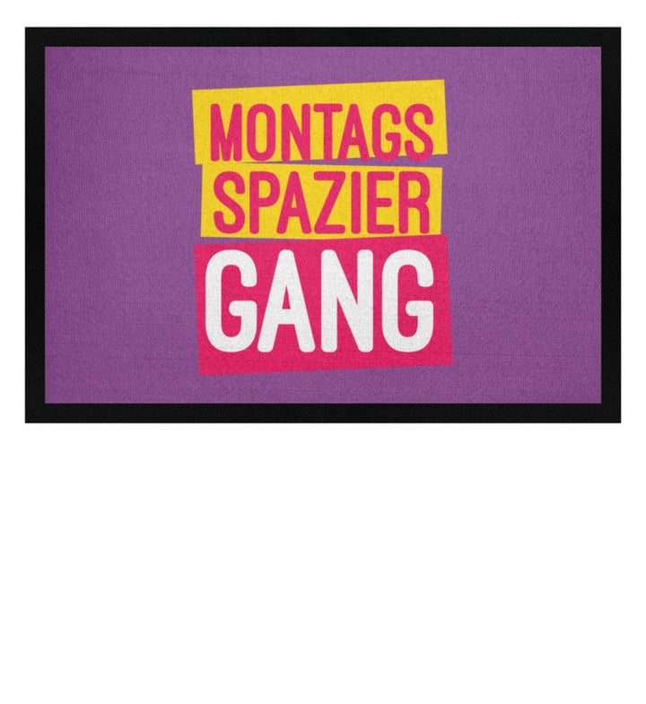 DIE MÖHRE: GRÜNZEUG FUSSMATTE • MONTAGSSPAZIER-GANG-HARLEKINSHOP
