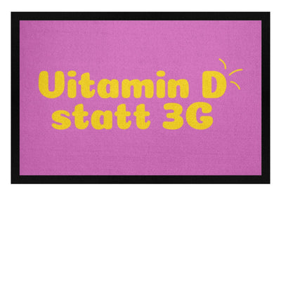 DIE MÖHRE: GRÜNZEUG FUSSMATTE • VITAMIN D STATT 3G-HARLEKINSHOP