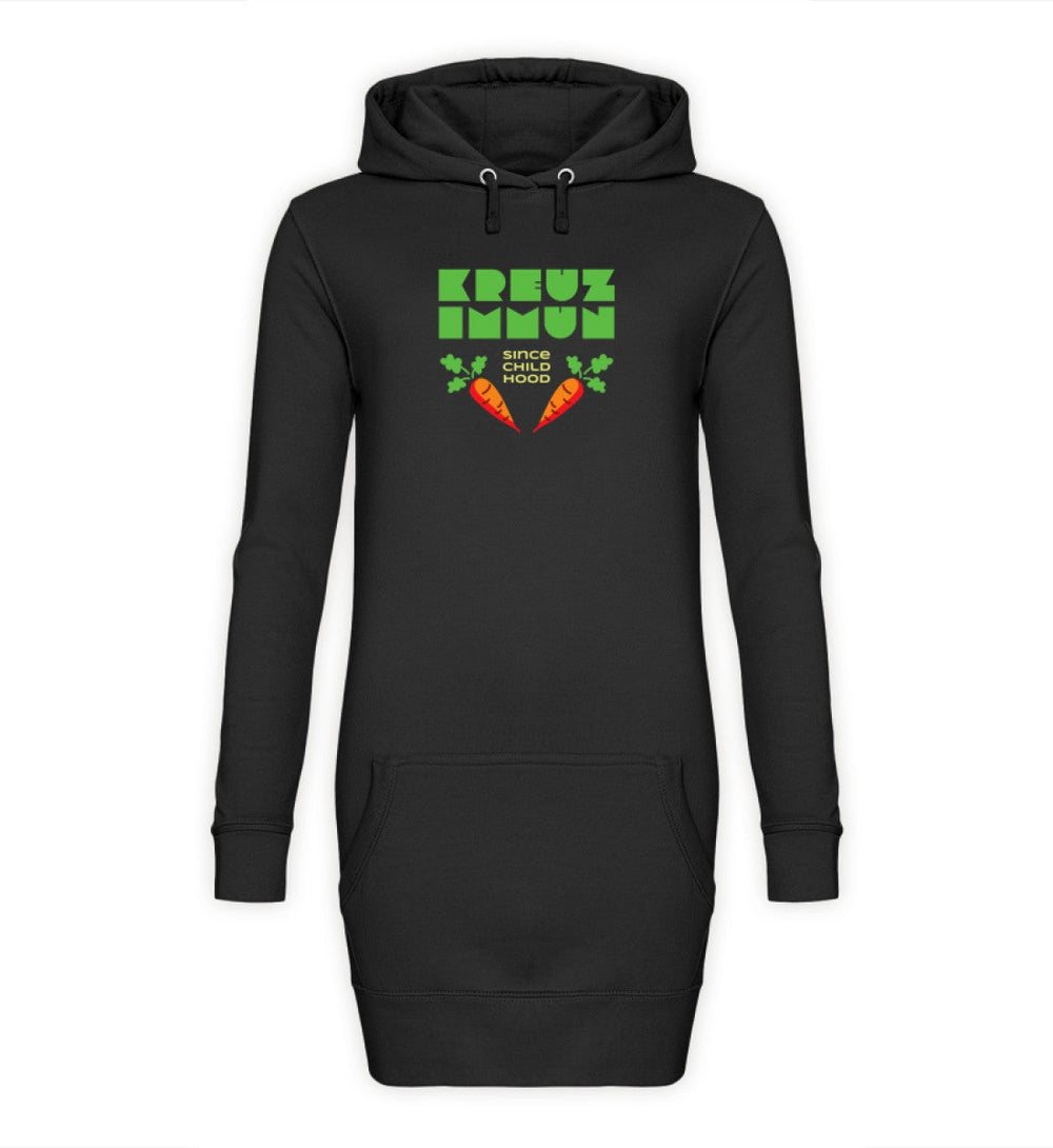 DIE MÖHRE: GRÜNZEUG HOODIEKLEID MÄDELS • KREUZIMMUN-HARLEKINSHOP