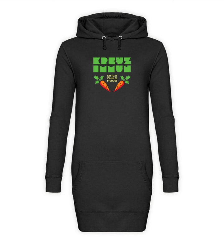 DIE MÖHRE: GRÜNZEUG HOODIEKLEID MÄDELS • KREUZIMMUN-HARLEKINSHOP