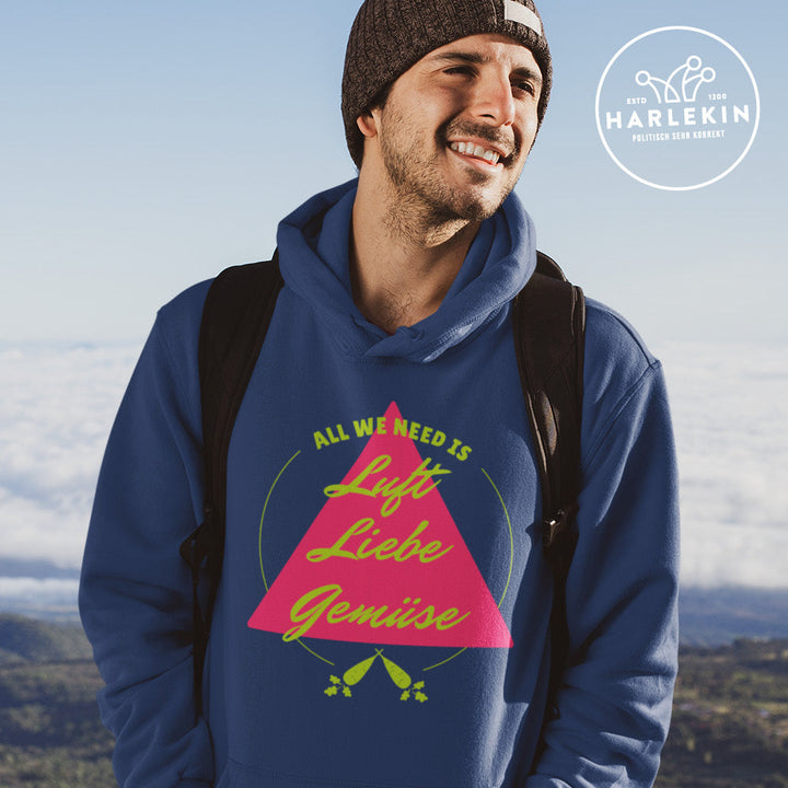 DIE MÖHRE: GRÜNZEUG ORGANIC HOODIE BUBEN • ALL WE NEED IS-HARLEKINSHOP