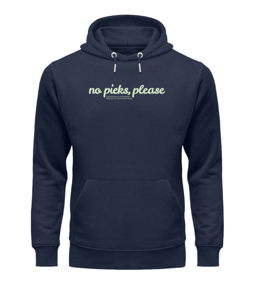 DIE MÖHRE: GRÜNZEUG ORGANIC HOODIE BUBEN • NO PIEKS PLEACE-HARLEKINSHOP