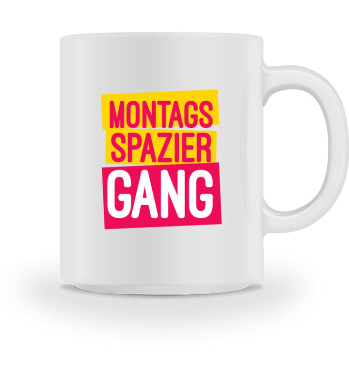 DIE MÖHRE: GRÜNZEUG TASSE • MONTAGSSPAZIER-GANG-HARLEKINSHOP
