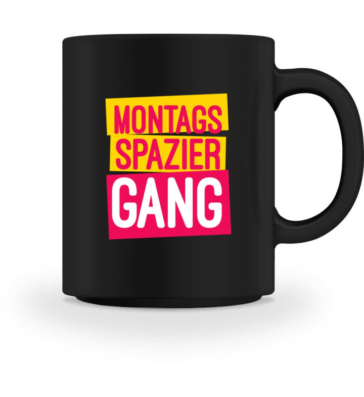 DIE MÖHRE: GRÜNZEUG TASSE • MONTAGSSPAZIER-GANG-HARLEKINSHOP