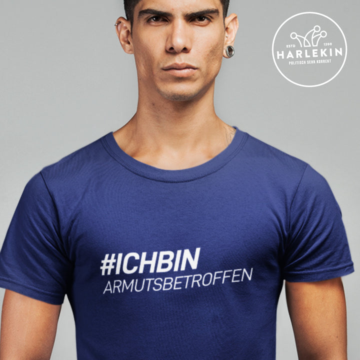 ORGANIC SHIRT BUBEN • #ICHBINARMUTSBETROFFEN - DUNKEL