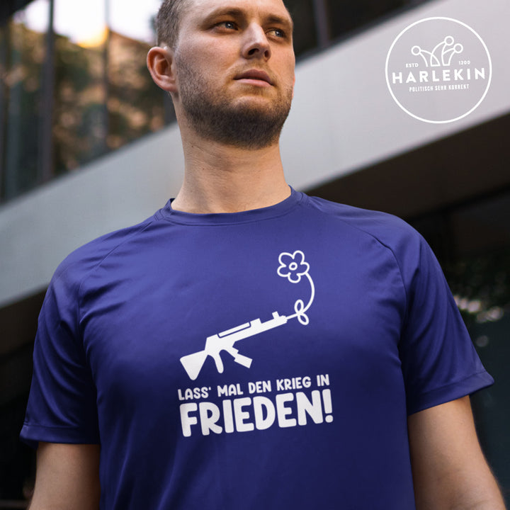 ORGANIC SHIRT BUBEN • LASS' MAL DEN KRIEG IN FRIEDEN!