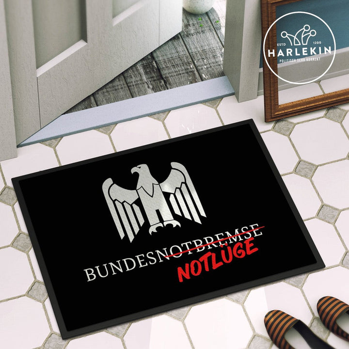 FUSSMATTE • BUNDESNOTLÜGE-HARLEKINSHOP