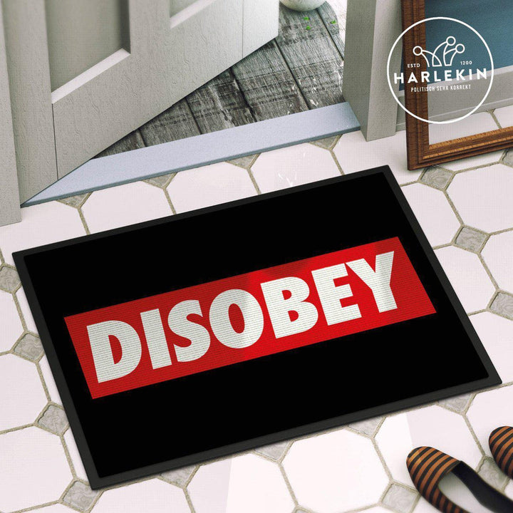 FUSSMATTE • DISOBEY-HARLEKINSHOP
