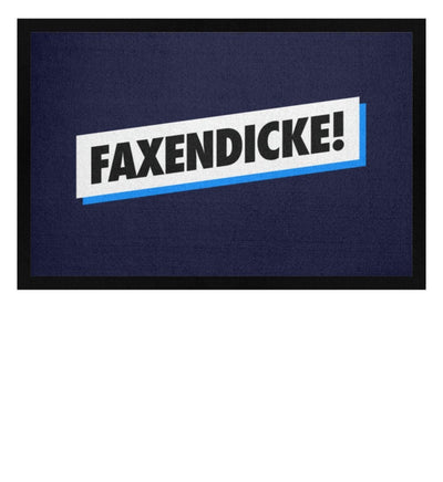 FUSSMATTE • FAXENDICKE-HARLEKINSHOP