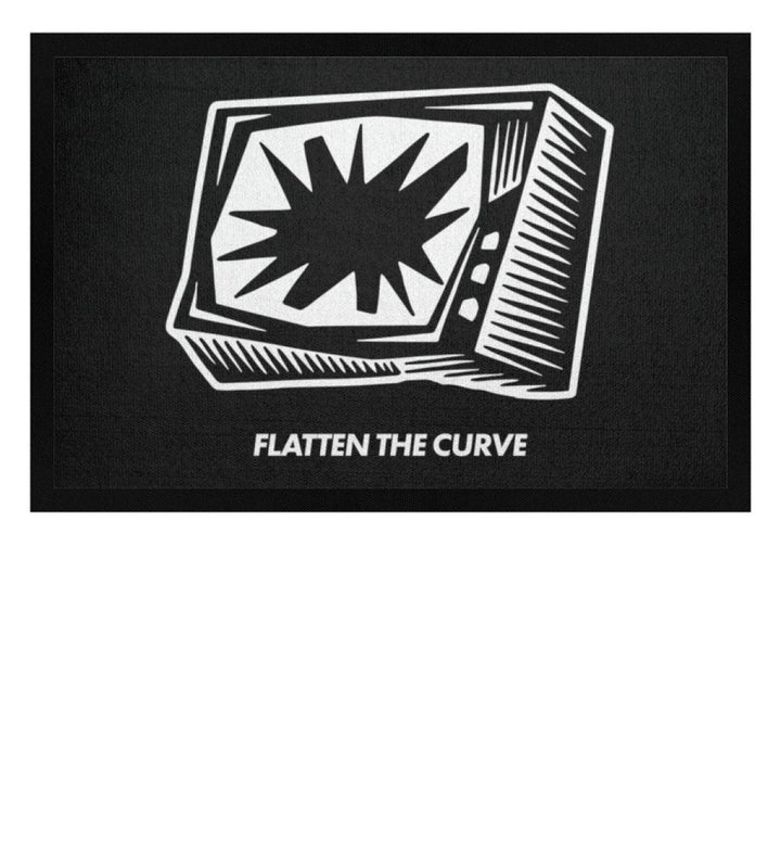 FUSSMATTE • FLATTEN THE CURVE-HARLEKINSHOP