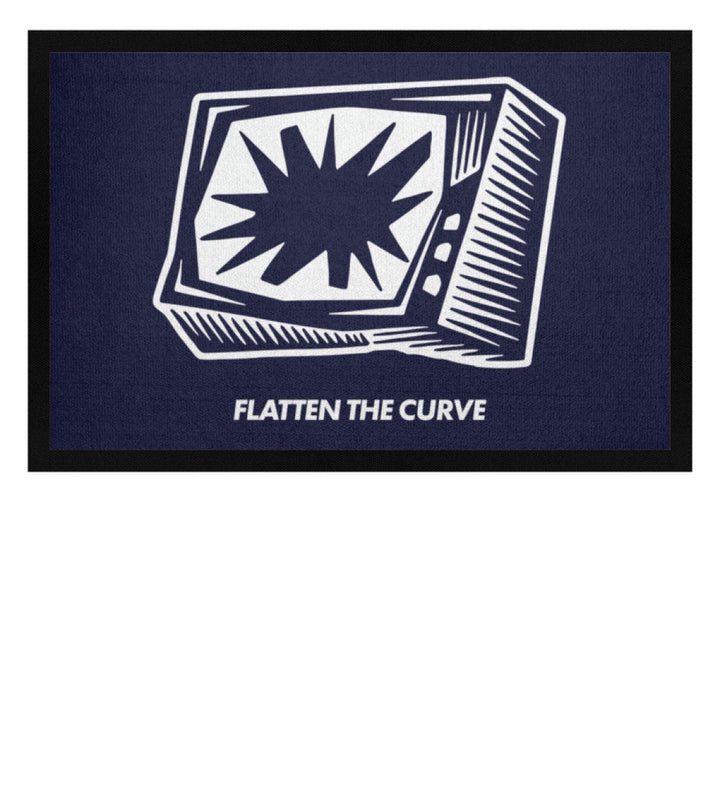 FUSSMATTE • FLATTEN THE CURVE-HARLEKINSHOP