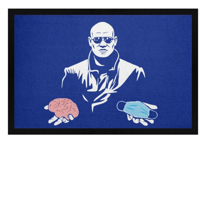 FUSSMATTE • RED OR BLUE PILL / MORPHEUS-HARLEKINSHOP