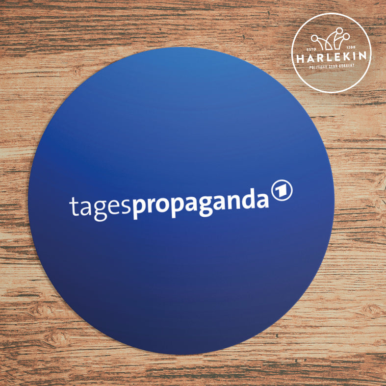 GROSSE STICKER / AUFKLEBER • TAGESPROPAGANDA (10 STK.)-HARLEKINSHOP
