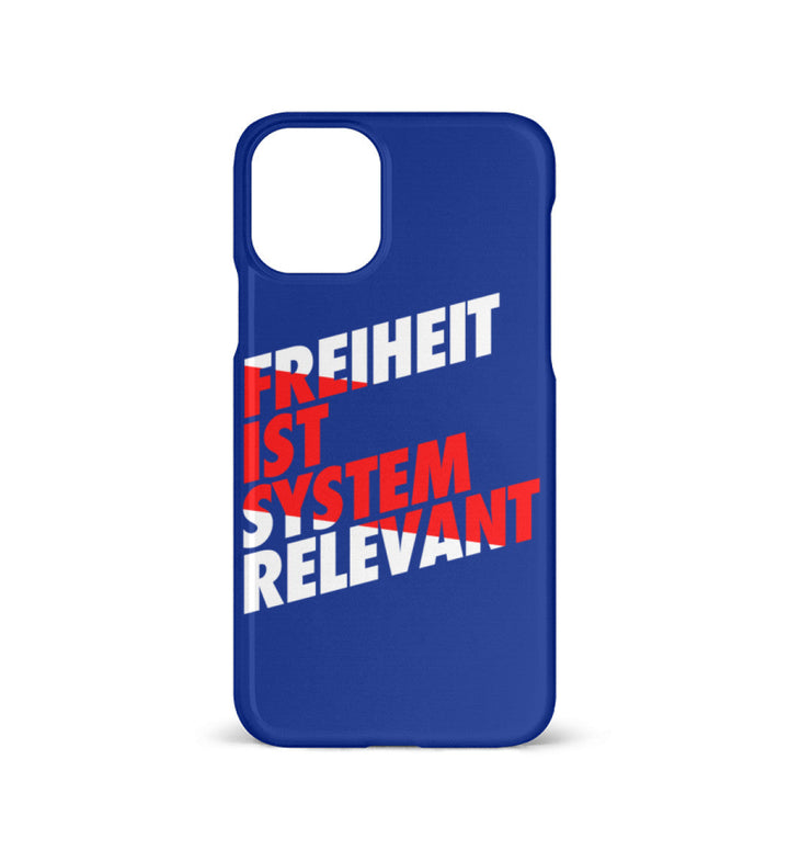HANDYHÜLLE, HANDY CASE - IPHONE 11 • FREIHEIT IST SYSTEMRELEVANT-HARLEKINSHOP