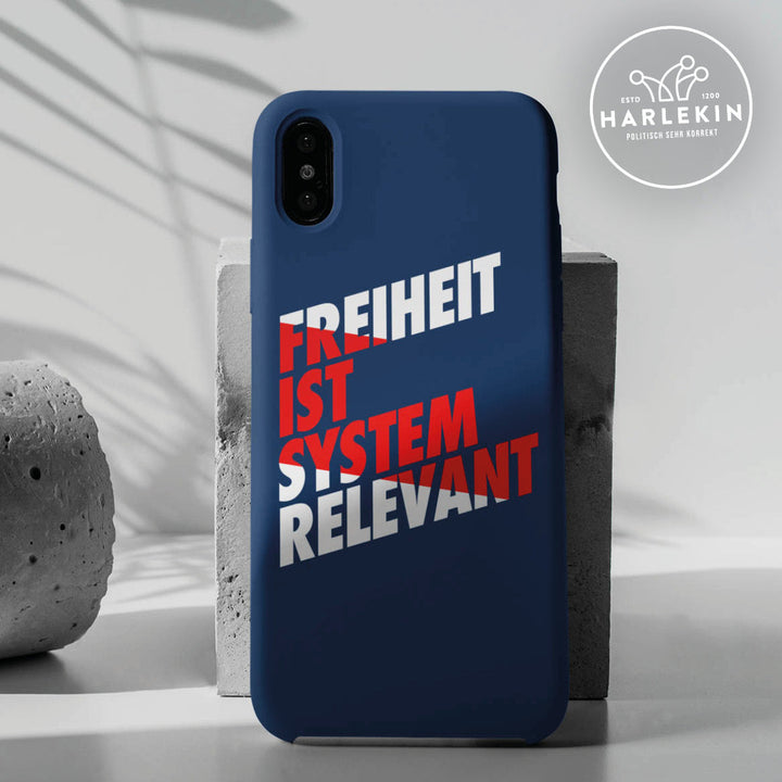 HANDYHÜLLE, HANDY CASE - IPHONE 11 • FREIHEIT IST SYSTEMRELEVANT-HARLEKINSHOP