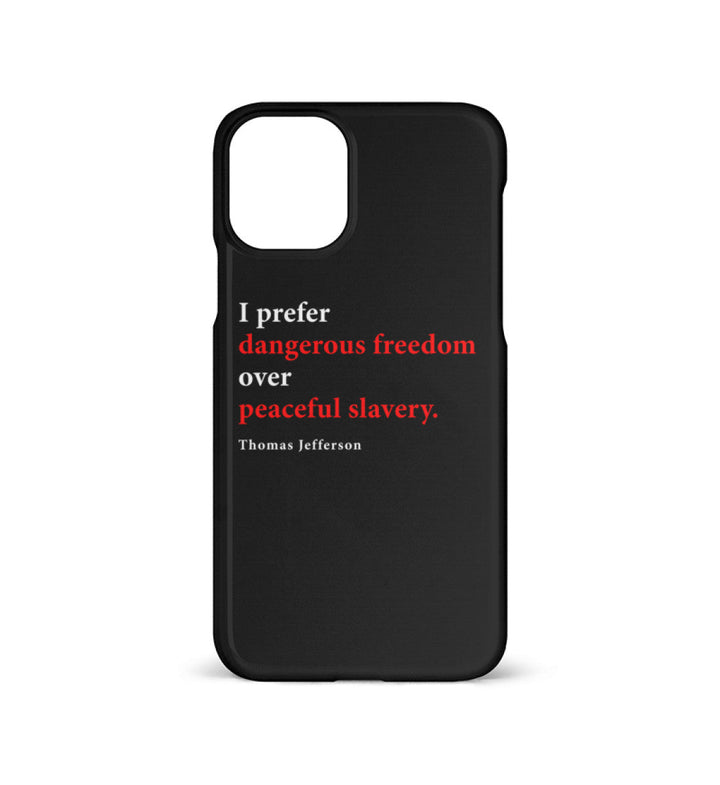 HANDYHÜLLE, HANDY CASE - IPHONE 11 • JEFFERSON DANGEROUS FREEDOM-HARLEKINSHOP