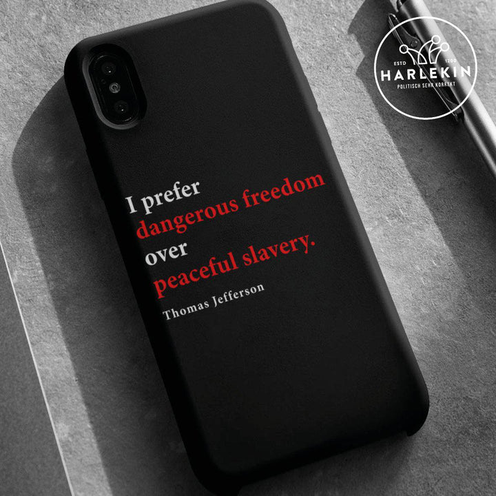 HANDYHÜLLE, HANDY CASE - IPHONE 11 • JEFFERSON DANGEROUS FREEDOM-HARLEKINSHOP