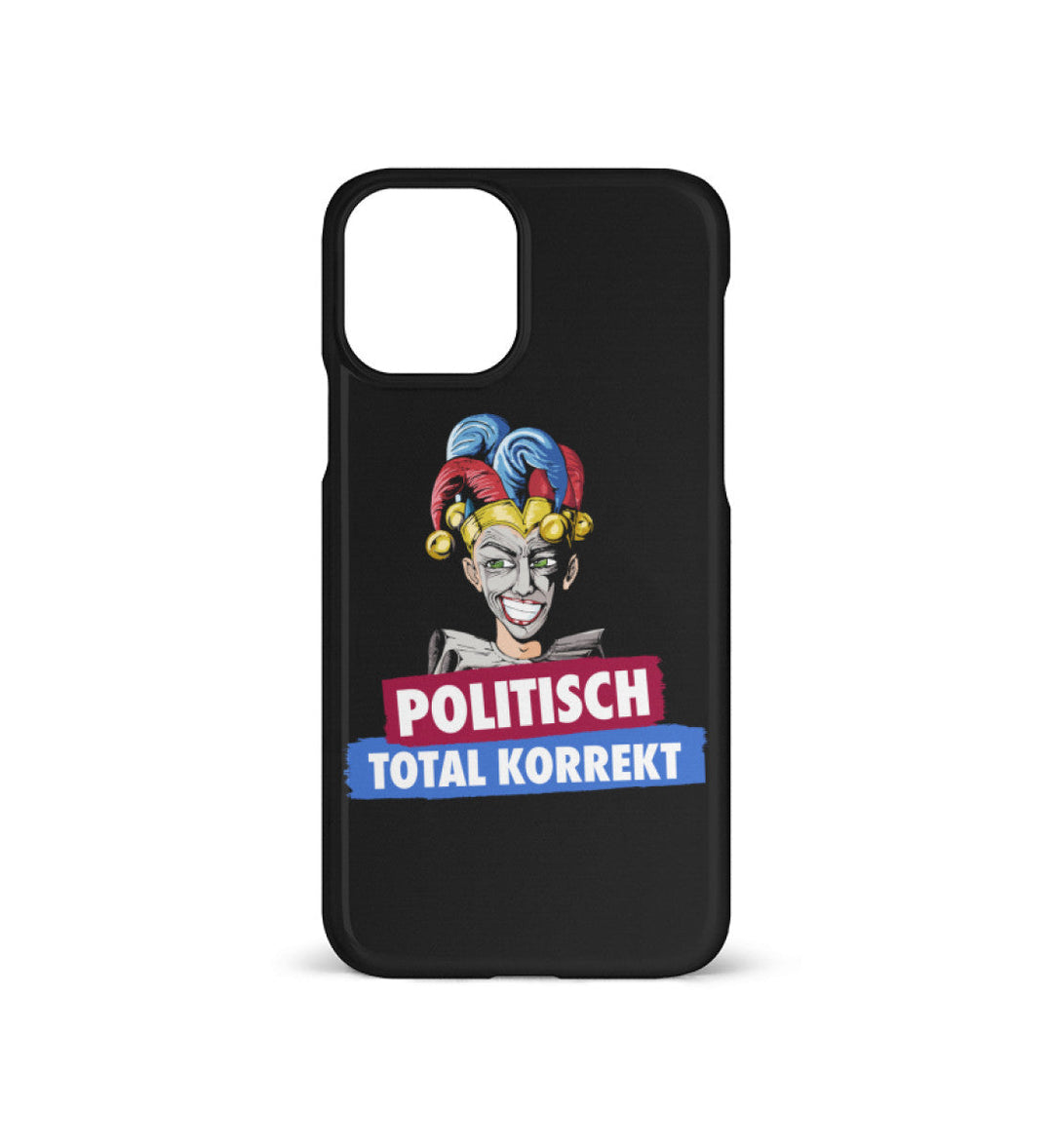 HANDYHÜLLE, HANDY CASE - IPHONE 11PRO • HARLEKIN POLITISCH TOTAL KORREKT-HARLEKINSHOP