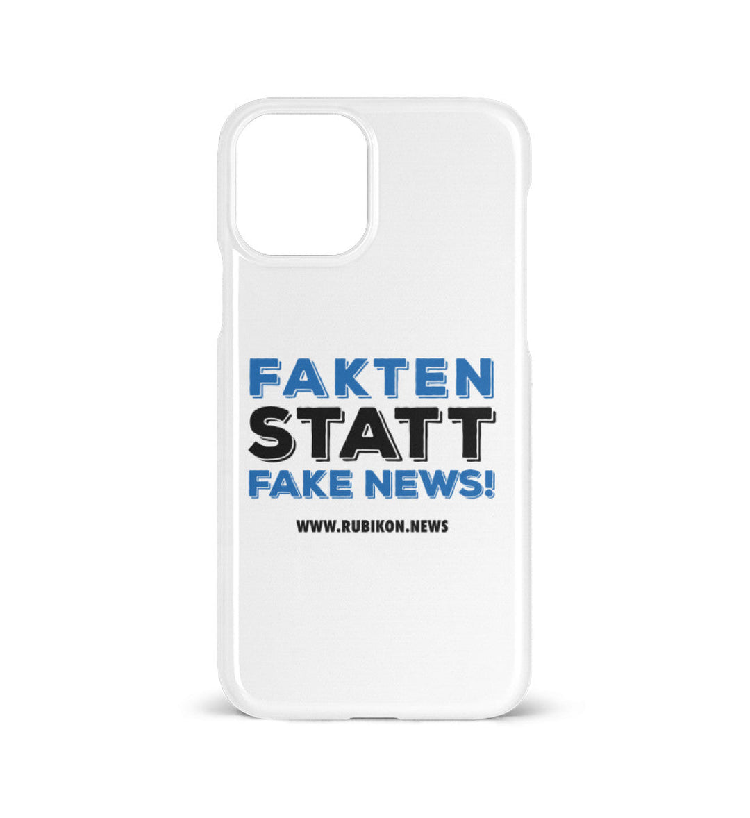HANDYHÜLLE, HANDY CASE - IPHONE 11PROMAX • FAKTEN STATT FAKE NEWS-HARLEKINSHOP