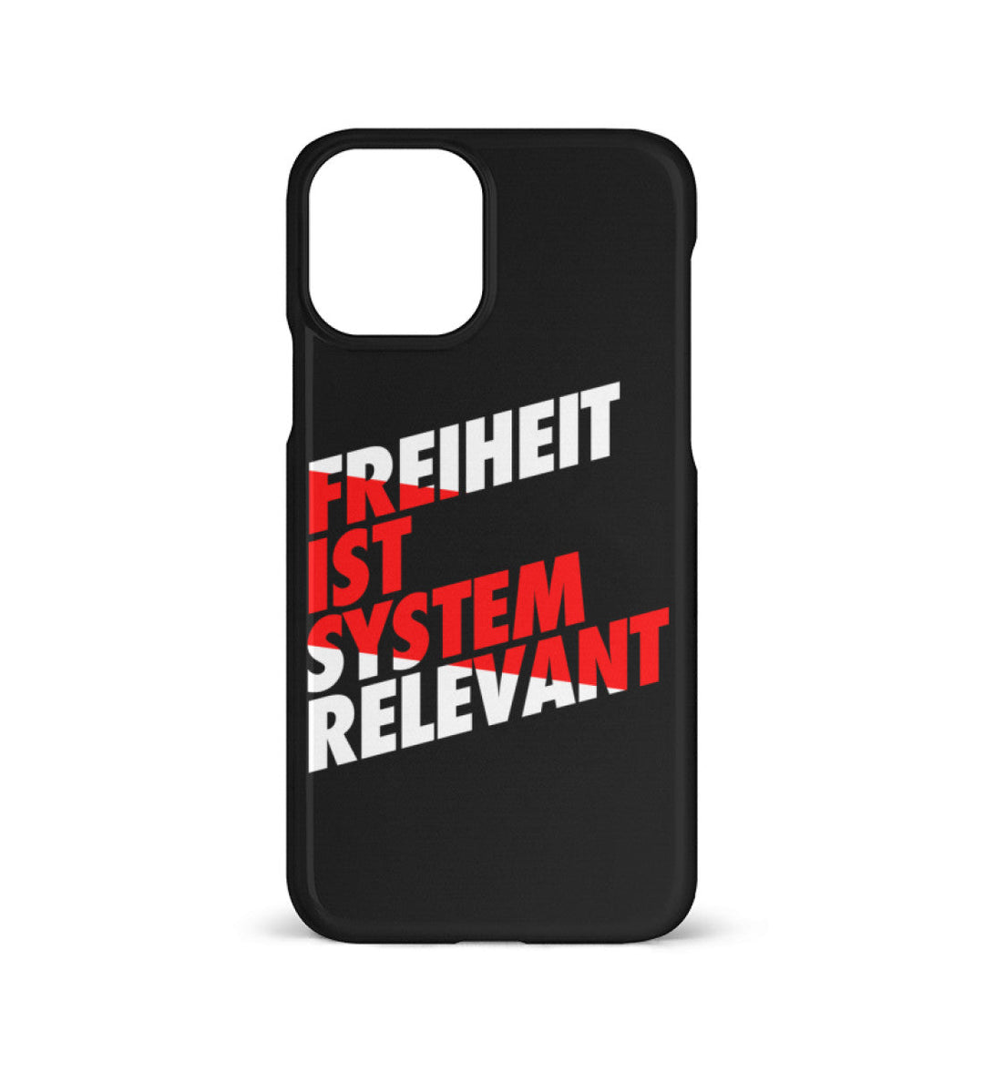 HANDYHÜLLE, HANDY CASE - IPHONE 11PROMAX • FREIHEIT IST SYSTEMRELEVANT-HARLEKINSHOP