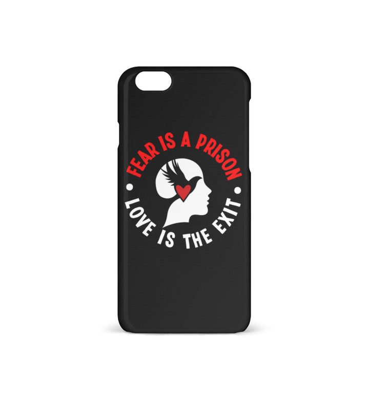 HANDYHÜLLE, HANDY CASE - IPHONE 6/6S • FEAR IS A PRISON-HARLEKINSHOP