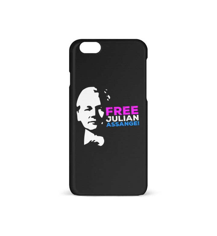 HANDYHÜLLE, HANDY CASE - IPHONE 6/6S • FREE ASSANGE-HARLEKINSHOP
