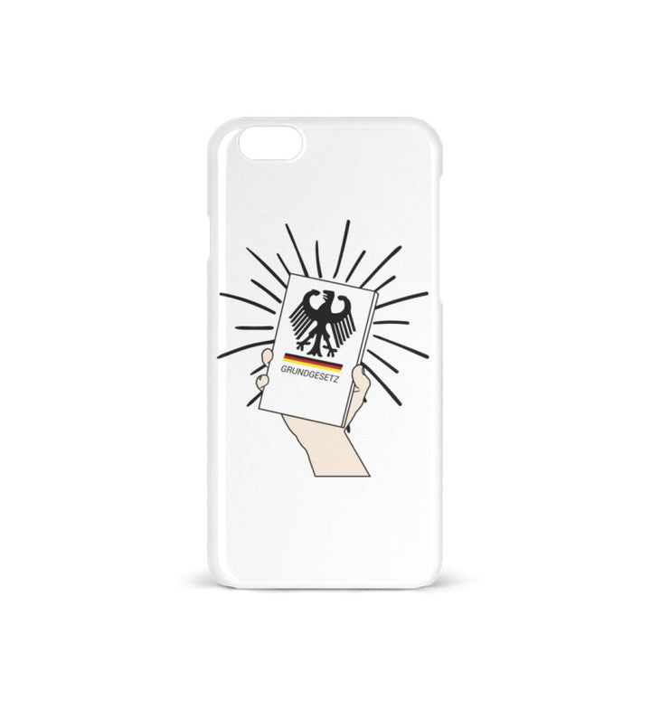 HANDYHÜLLE, HANDY CASE - IPHONE 6/6S • GG / GRUNDGESETZ-HARLEKINSHOP