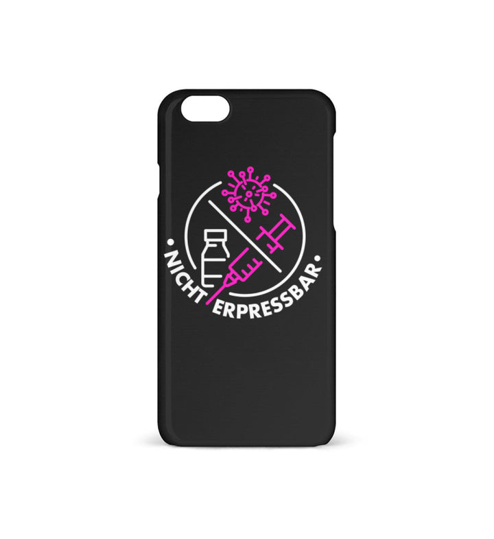 HANDYHÜLLE, HANDY CASE - IPHONE 6/6S • IMPFPFLICHT NICHT ERPRESSBAR-HARLEKINSHOP