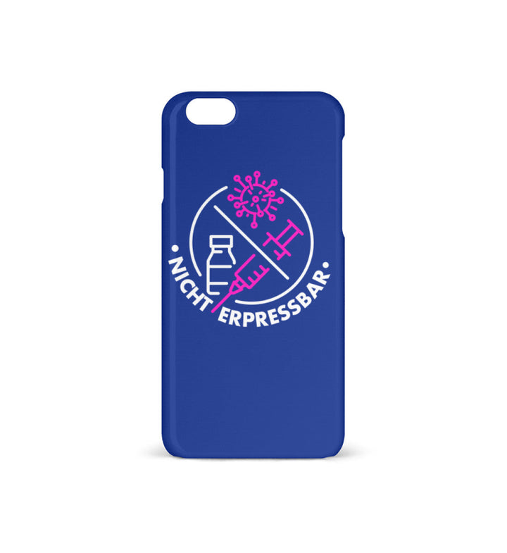 HANDYHÜLLE, HANDY CASE - IPHONE 6/6S • IMPFPFLICHT NICHT ERPRESSBAR-HARLEKINSHOP