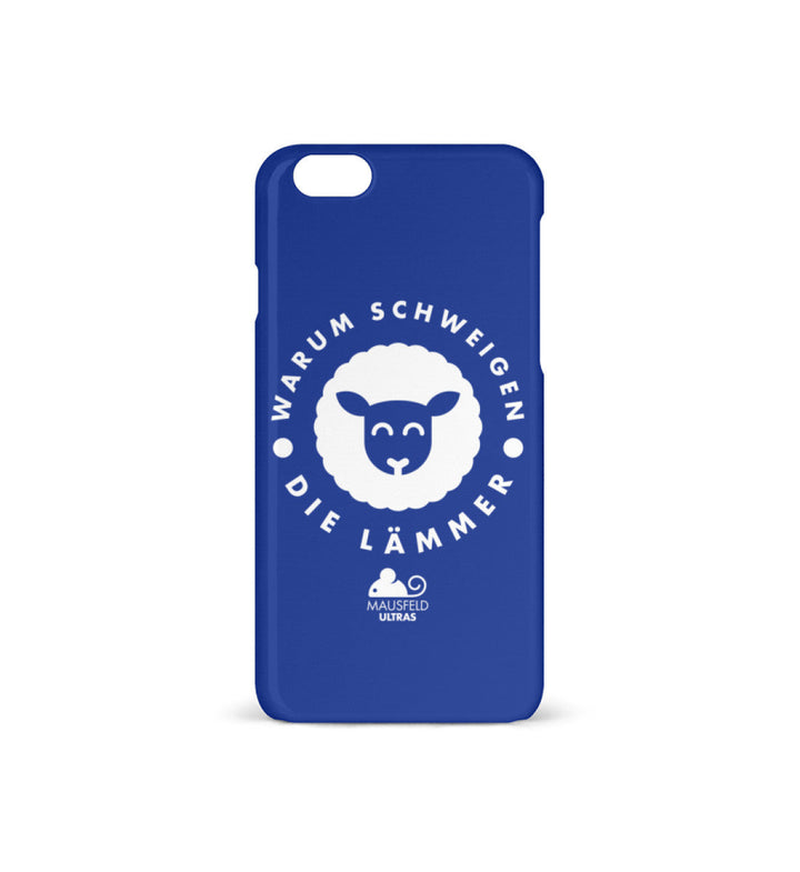 HANDYHÜLLE, HANDY CASE - IPHONE 6/6S • MAUSFELD ULTRAS / WARUM SCHWEIGEN DIE LÄMMER-HARLEKINSHOP