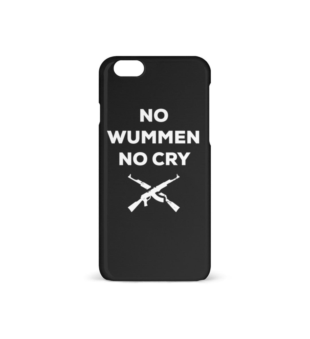 HANDYHÜLLE, HANDY CASE - IPHONE 6/6S • NO WUMMEN NO CRY-HARLEKINSHOP
