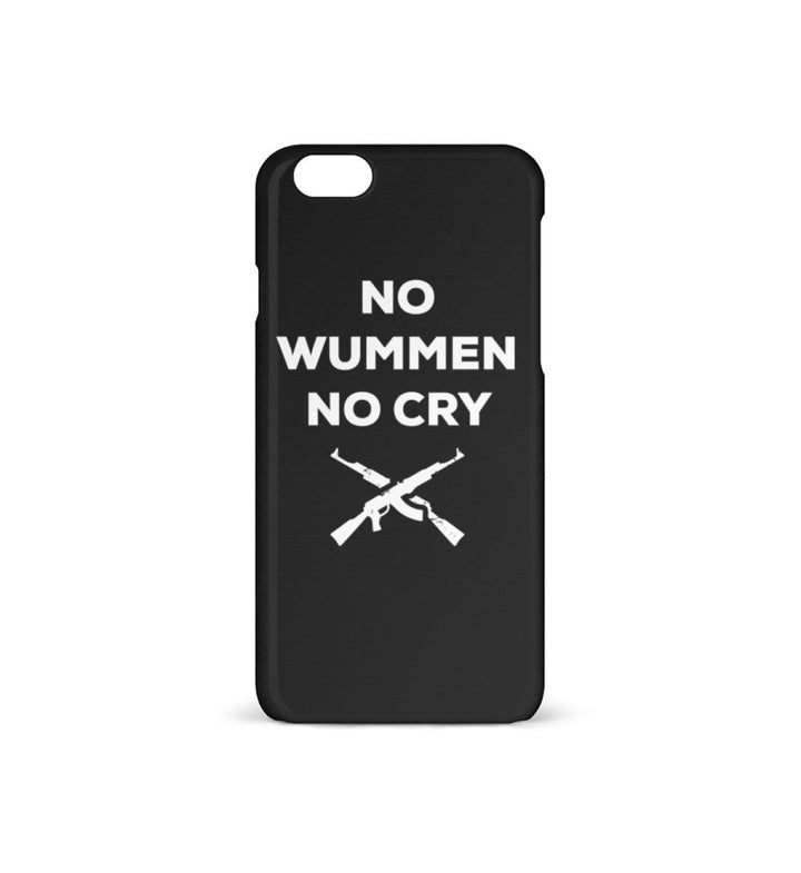 HANDYHÜLLE, HANDY CASE - IPHONE 6/6S • NO WUMMEN NO CRY-HARLEKINSHOP