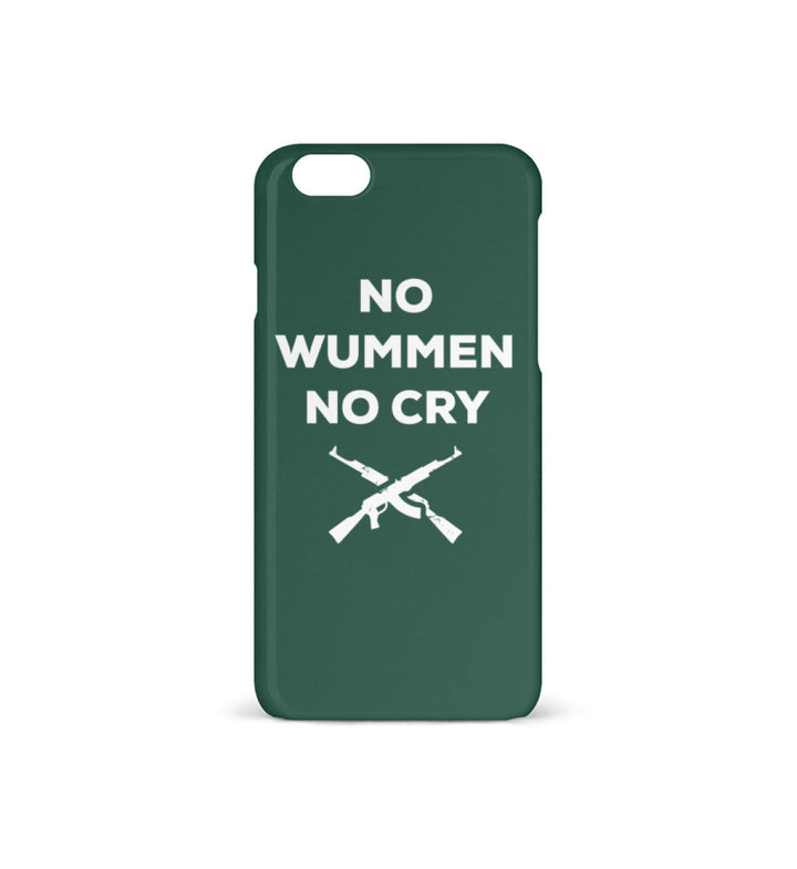 HANDYHÜLLE, HANDY CASE - IPHONE 6/6S • NO WUMMEN NO CRY-HARLEKINSHOP