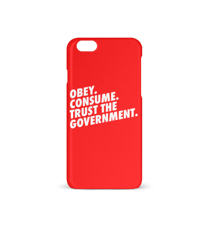 HANDYHÜLLE, HANDY CASE - IPHONE 6/6S • OBEY CONSUME-HARLEKINSHOP
