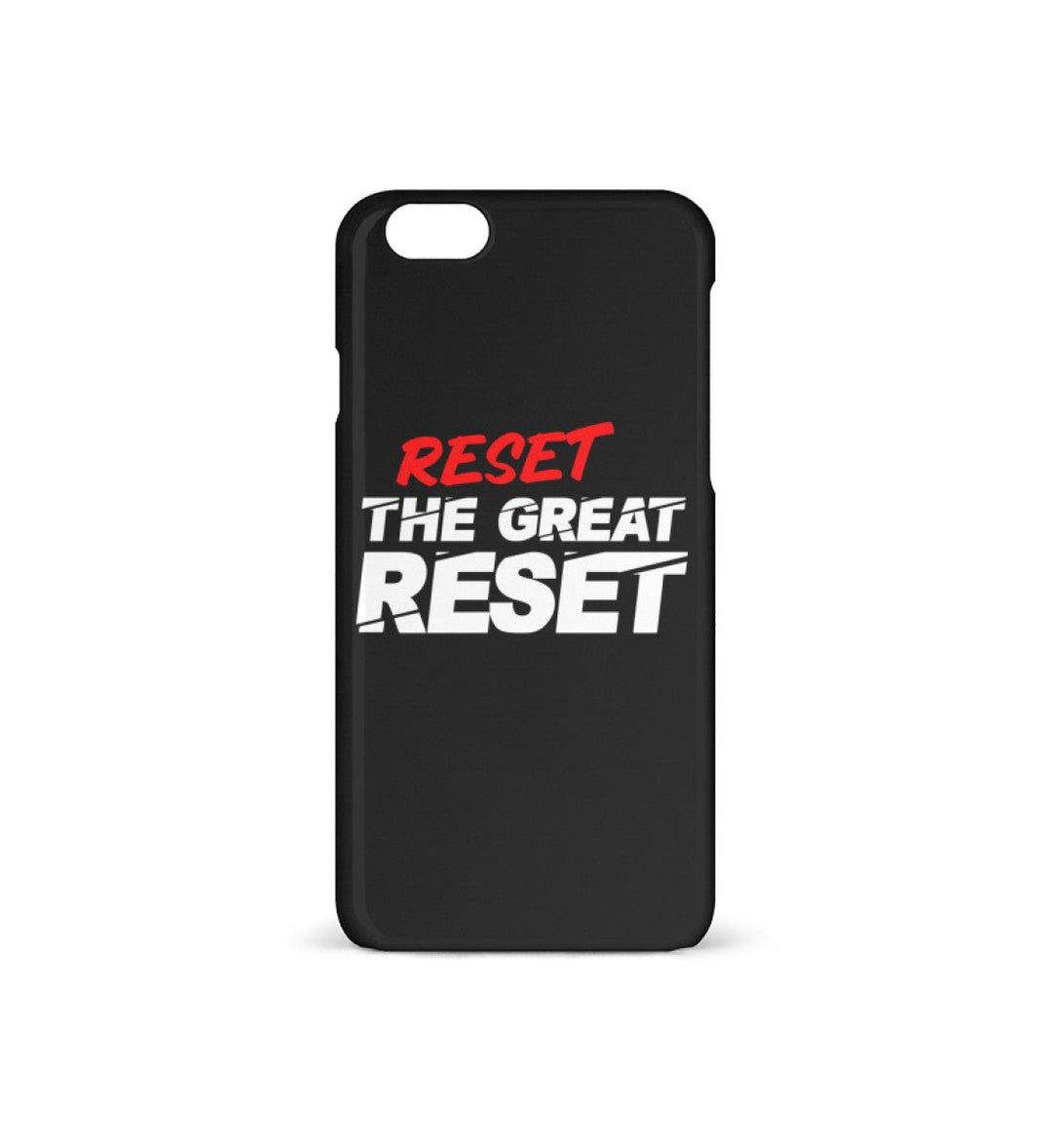 HANDYHÜLLE, HANDY CASE - IPHONE 6/6S • RESET THE GREAT RESET-HARLEKINSHOP