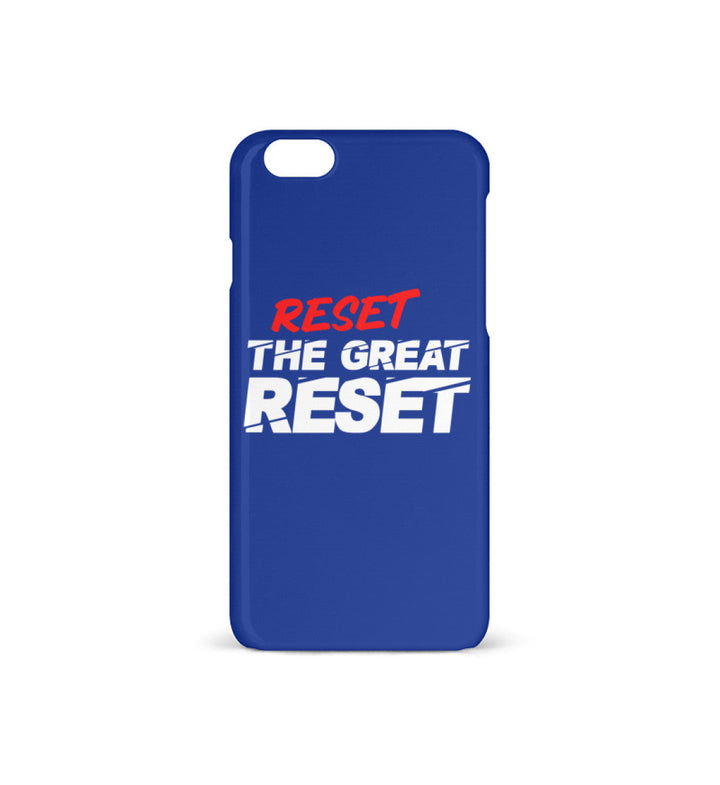 HANDYHÜLLE, HANDY CASE - IPHONE 6/6S • RESET THE GREAT RESET-HARLEKINSHOP