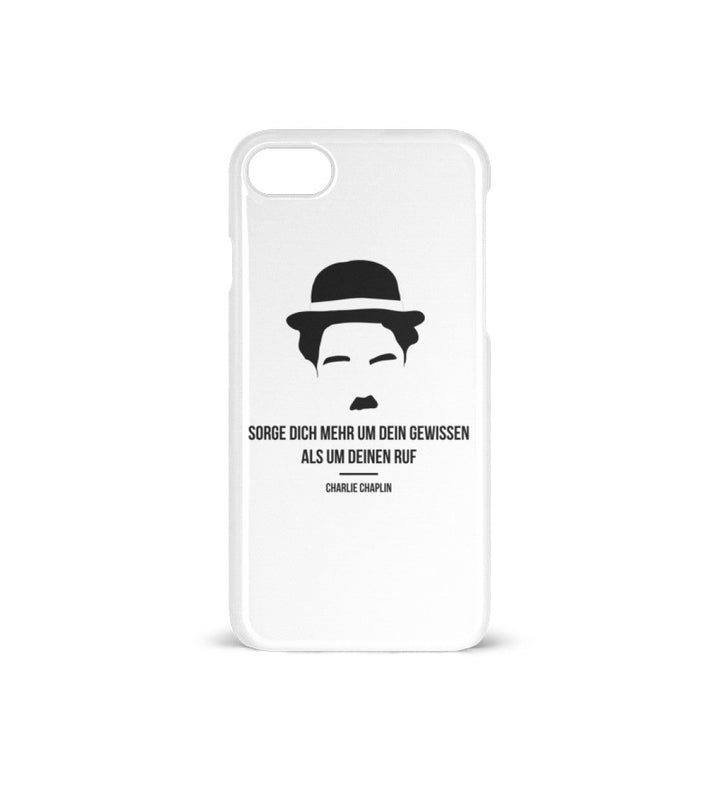 HANDYHÜLLE, HANDY CASE - IPHONE 7/8 • CHARLIE CHAPLIN GEWISSEN-HARLEKINSHOP