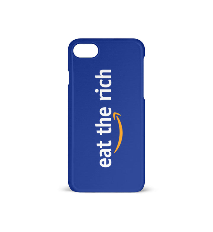 HANDYHÜLLE, HANDY CASE - IPHONE 7/8 • EAT THE RICH - HELL-HARLEKINSHOP