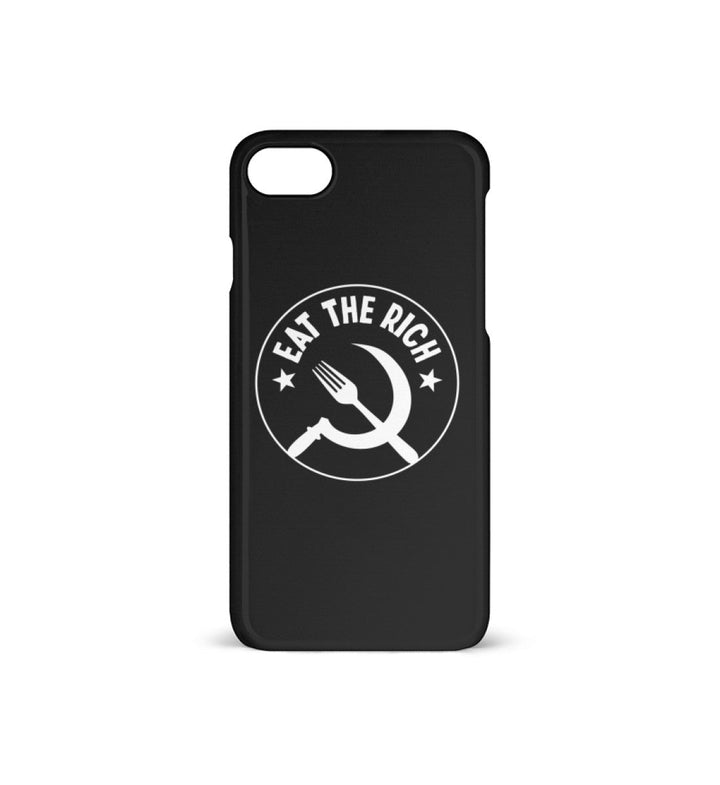 HANDYHÜLLE, HANDY CASE - IPHONE 7/8 • EAT THE RICH ICON-HARLEKINSHOP