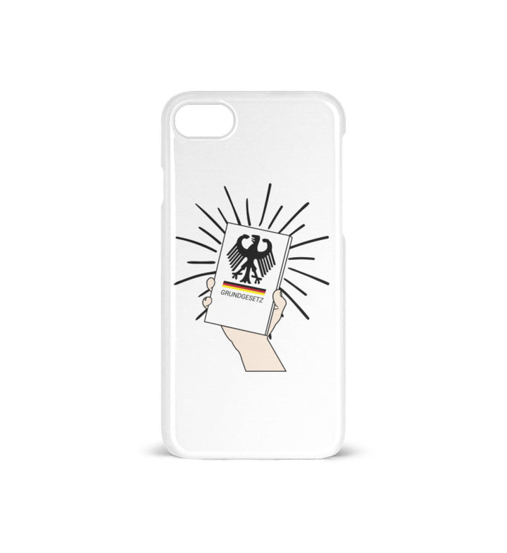 HANDYHÜLLE, HANDY CASE - IPHONE 7/8 • GG / GRUNDGESETZ-HARLEKINSHOP
