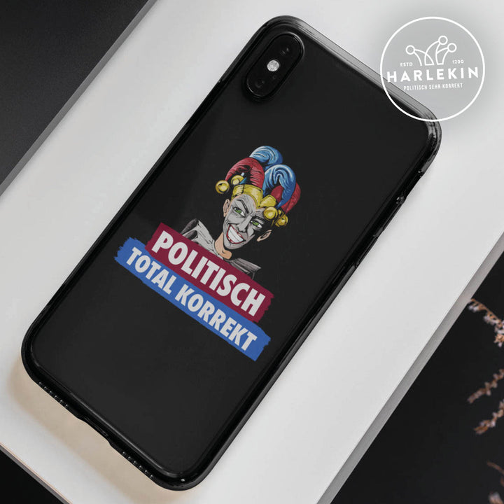 HANDYHÜLLE, HANDY CASE - IPHONE 7/8 • HARLEKIN POLITISCH TOTAL KORREKT-HARLEKINSHOP