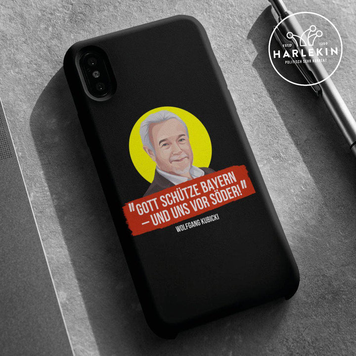 HANDYHÜLLE, HANDY CASE - IPHONE 7/8 • KUBICKI / GOTT SCHÜTZE UNS VOR SÖDER-HARLEKINSHOP