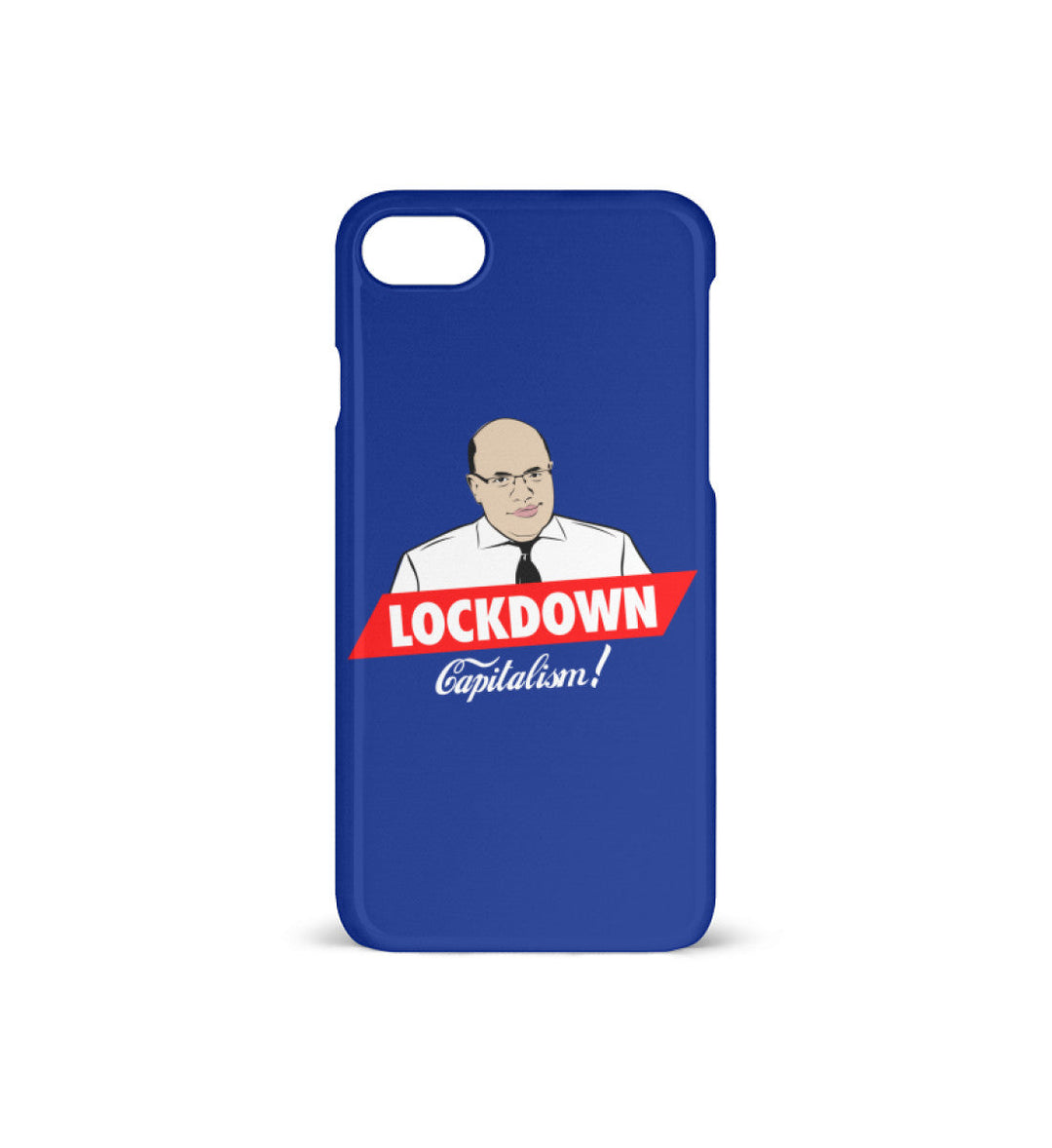 HANDYHÜLLE, HANDY CASE - IPHONE 7/8 • LOCKDOWN CAPITALISM!-HARLEKINSHOP