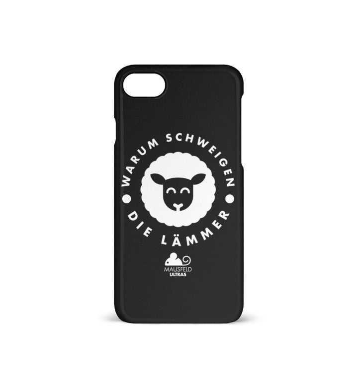 HANDYHÜLLE, HANDY CASE - IPHONE 7/8 • MAUSFELD ULTRAS / WARUM SCHWEIGEN DIE LÄMMER-HARLEKINSHOP